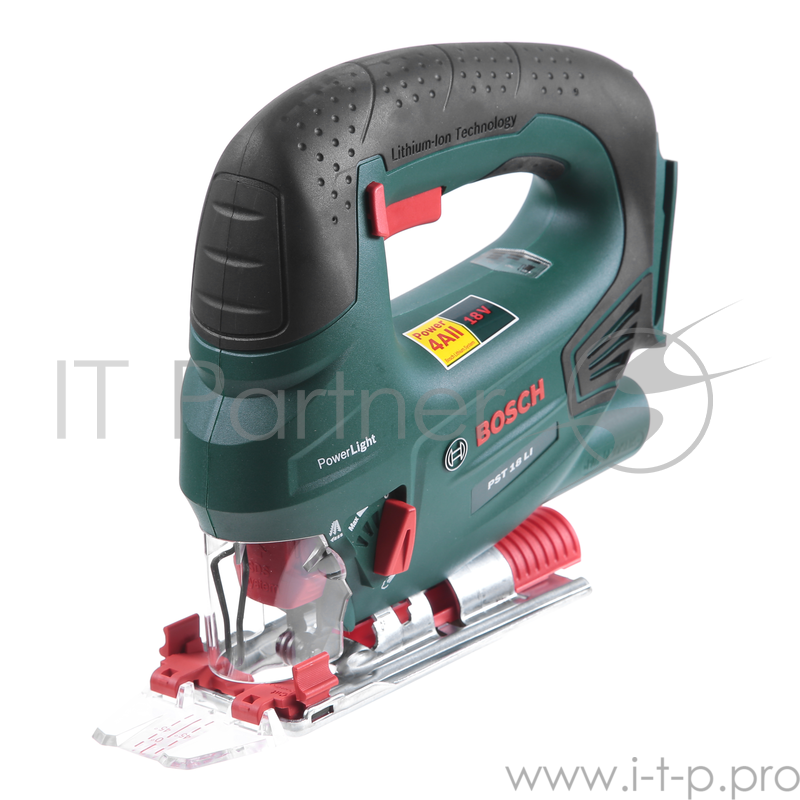 Лобзик BOSCH PST 18 LI без акк. и з.у. (0.603.011.020) 1.5Ач 18В 0-2400ход/мин дер/ал/ст-80/10/5мм