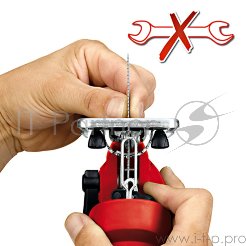 Лобзик EINHELL TH-JS 85 (4321140) 620Вт 500-3000ход/мин 85мм-дер 8мм-мет, маятник, кейс