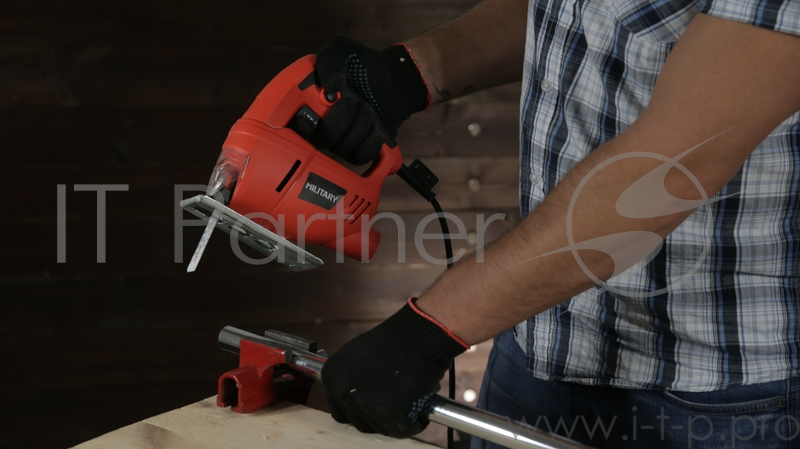 Лобзик MILITARY JS500 500Вт 0-3000ход/мин 55мм-сталь 5мм