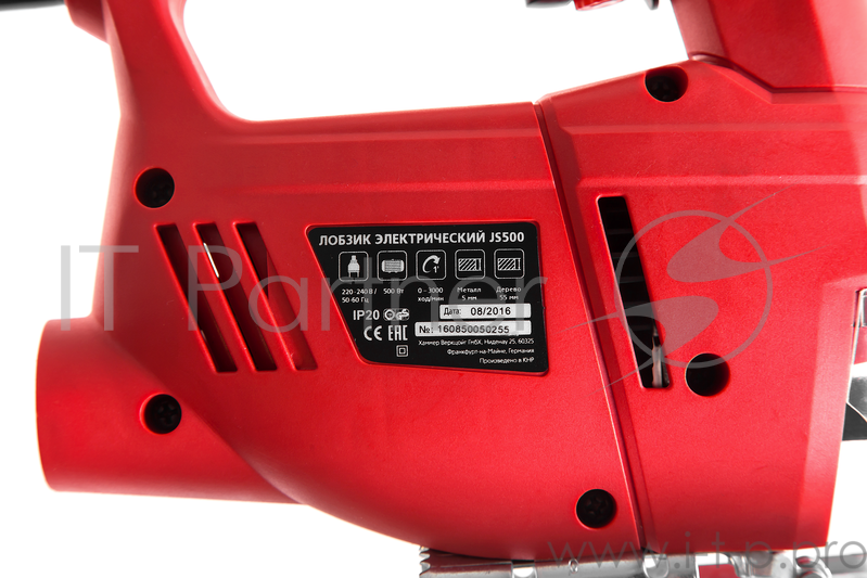 Лобзик MILITARY JS500 500Вт 0-3000ход/мин 55мм-сталь 5мм