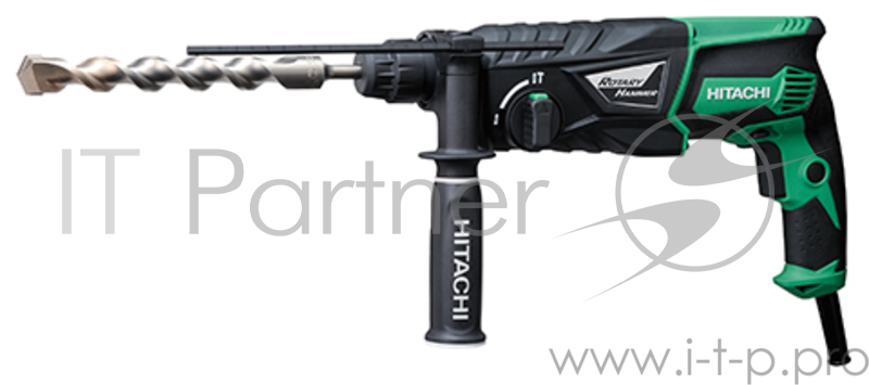 Перфоратор Hitachi DH26PB {SDS-Plus, 26 мм, 830Вт, 2 режима}