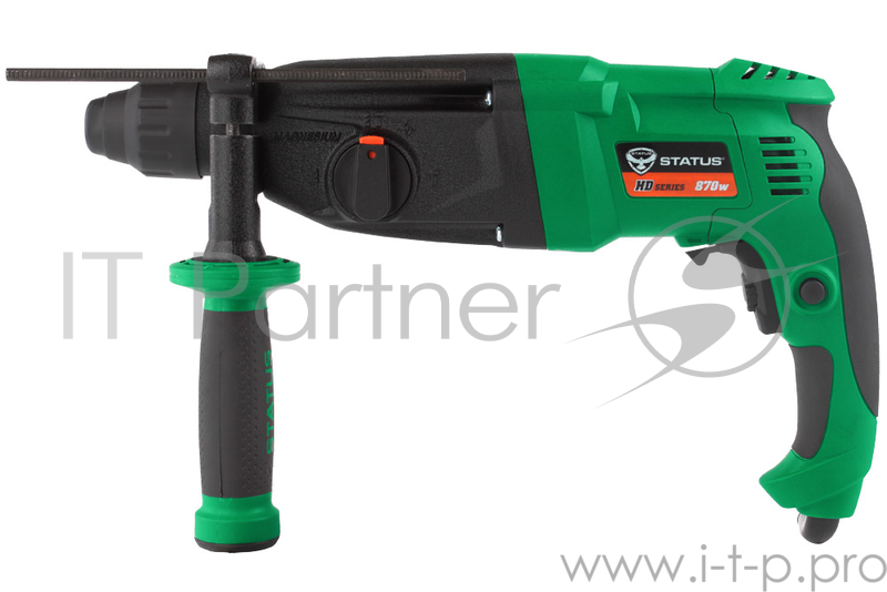 Перфоратор STATUS MPR38 870Вт 0-1300об/мин реверс энергия удара 3,5 Дж + кейс