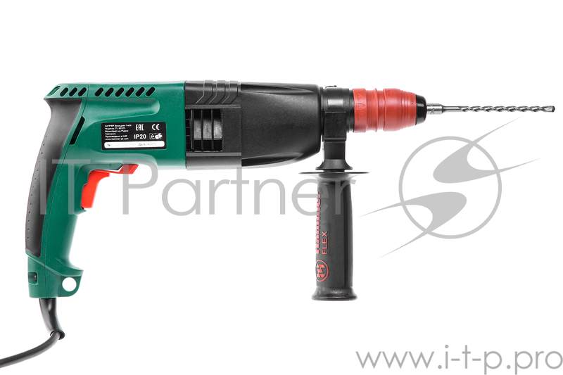 Перфоратор Hammer Flex PRT650В 650 Вт SDS+ 24мм 0-1000об/мин 2.2Дж 3 режима кейс сменный патрон