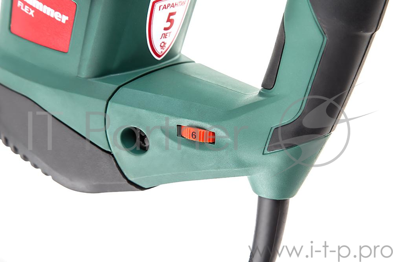 Перфоратор Hammer Flex PRT1500A 1500Вт SDS+ 32мм 0-950об/мин 6.2Дж 3 режима
