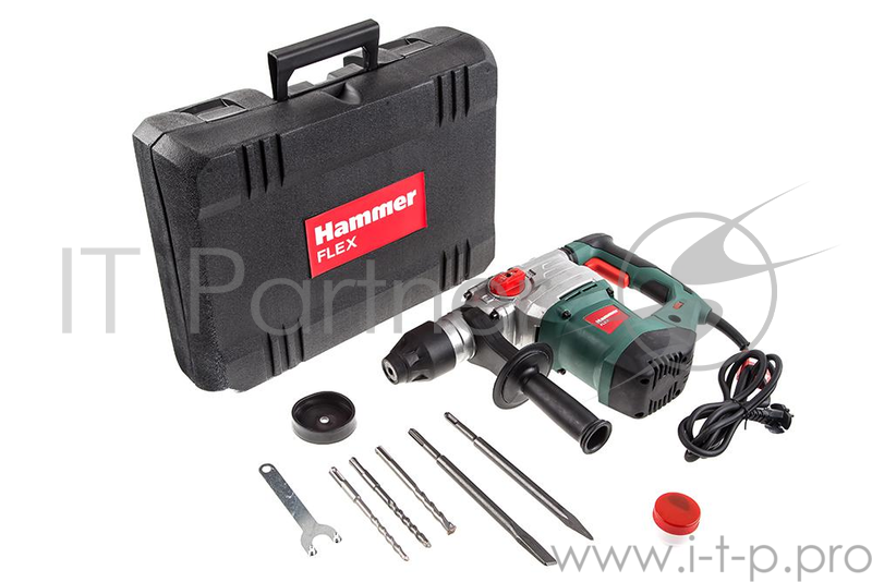 Перфоратор Hammer Flex PRT1500A 1500Вт SDS+ 32мм 0-950об/мин 6.2Дж 3 режима