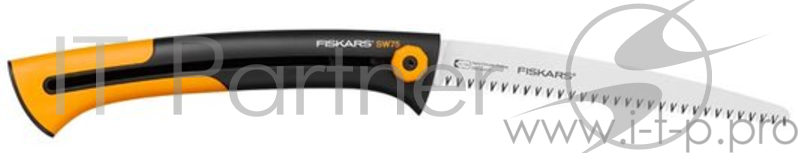 Пила садовая Fiskars Xtract SW75 большой черный/оранжевый (123880)