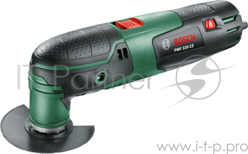 Многофункциональный инструмент Bosch PMF 220 CE 220Вт зеленый/черный