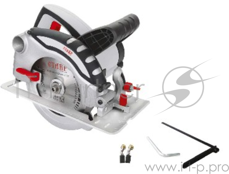 Пила дисковая СТАВР ПДЭ-165/1300 Пила дисковая Пила дисковая электрическая 1300 Вт, 4500об/мин, 165мм.220-240В, 50Гц, максимальная глубина пропила 55мм (90°) 38мм (45°), посадочный размер 20мм, длина шнура питания 3м, вес 4,3кг.