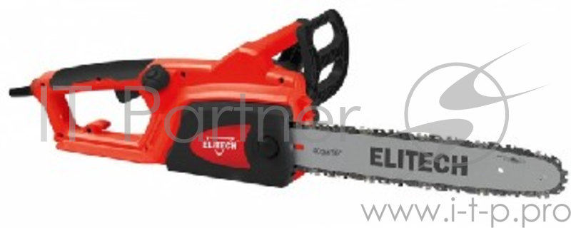 Пила цепная ELITECH 181839 ЭП 2000/16П , мощность 2000 Вт, Вес 5 кг, Габаритные размеры 860х260х190 мм, Длина кабеля 0,25 м, Подача масла: автомат, Длина шины 400 мм, Шаг зубьев цепи 3/8