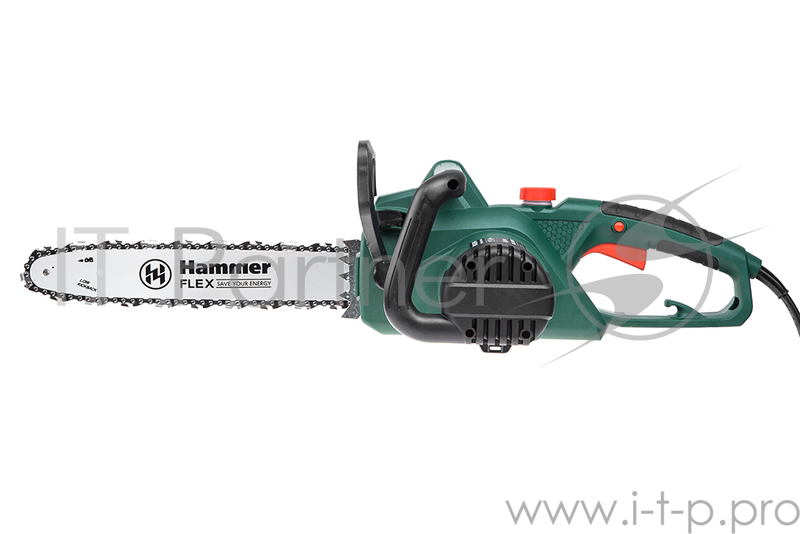 Пила цепная Hammer Flex CPP1800D 1800Вт 840м/мин шина 14'' цепь 3/8''-1.3мм-52