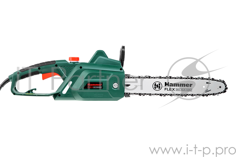 Пила цепная Hammer Flex CPP1800D 1800Вт 840м/мин шина 14'' цепь 3/8''-1.3мм-52
