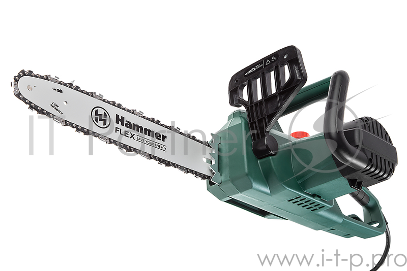 Пила цепная Hammer Flex CPP1800D 1800Вт 840м/мин шина 14'' цепь 3/8''-1.3мм-52