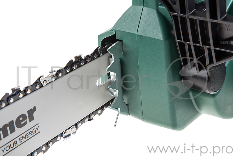 Пила цепная Hammer Flex CPP1800D 1800Вт 840м/мин шина 14'' цепь 3/8''-1.3мм-52