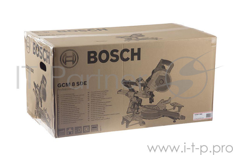 Пила торцовочная BOSCH GCM 8 SDE (0.601.B19.200) 1600Вт 3500-5000об/мин диск 216х30мм