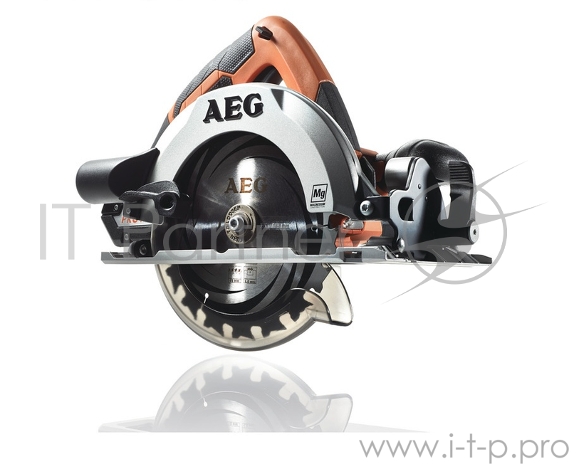 Пила циркулярная акк. AEG BKS 18-0 18В LiION 5000об/мин 165x15.9мм макс.пропил 54мм БЕЗ АКК.