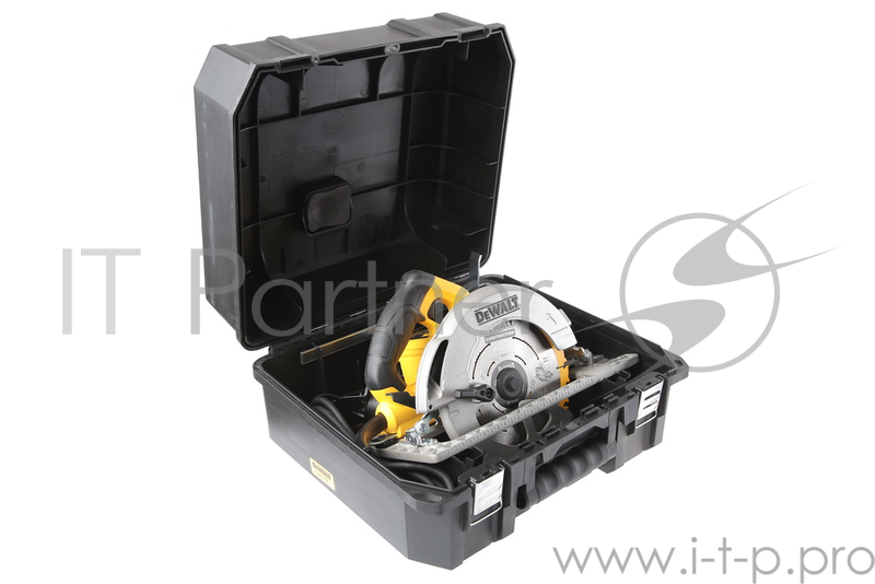 Пила циркулярная DeWALT DWE576К 1600Вт 5200об/мин 190x30мм макс.пропил 61мм в кейсе, для напр.шин