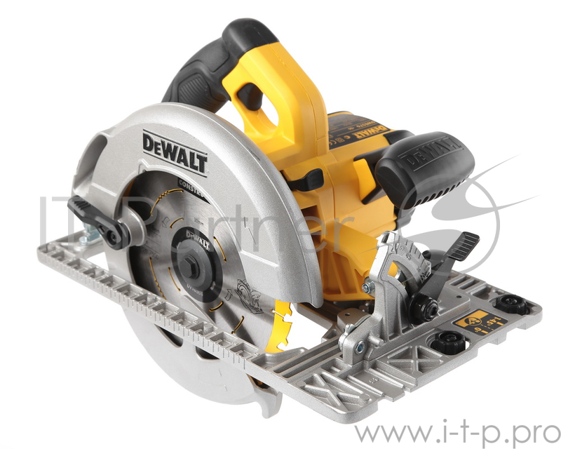 Пила циркулярная DeWALT DWE576К 1600Вт 5200об/мин 190x30мм макс.пропил 61мм в кейсе, для напр.шин