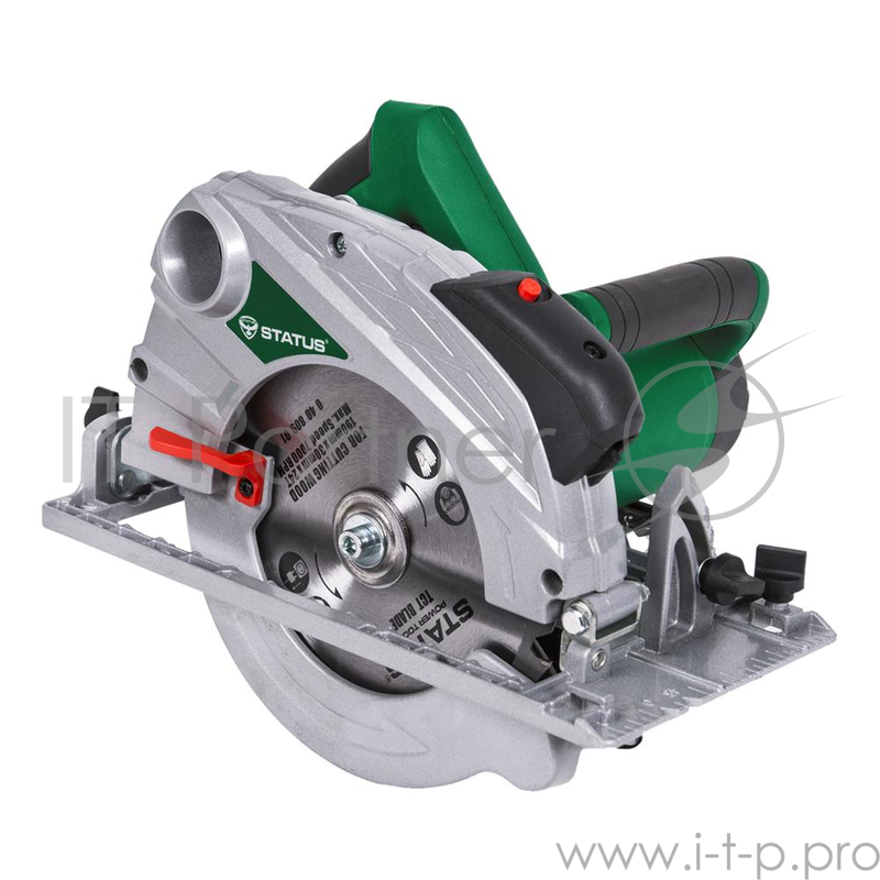 Пила циркулярная STATUS CP190PL 1400Вт 190х30мм глубина пропила 69мм 5000об/мин