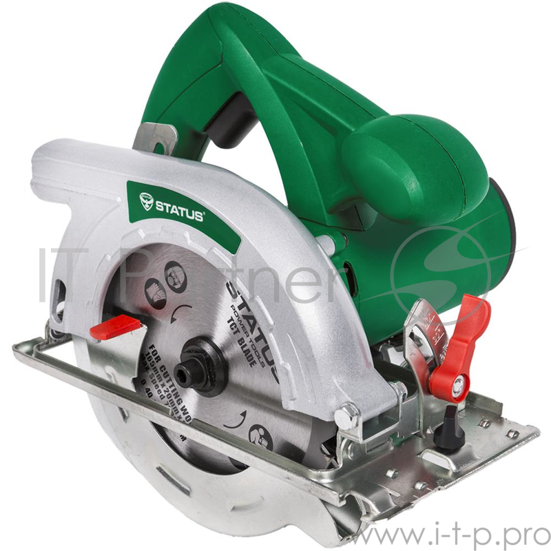 Пила циркулярная STATUS CP190С 1400Вт 190х30мм глубина пропила 65мм 5000об/мин