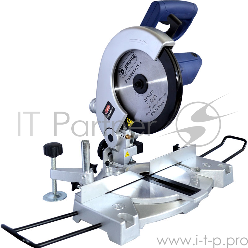 Пила торцовочная ДИОЛД ПТД-1,4М-210 1400Вт 5000об/мин макс глубина 50мм диск 210мм