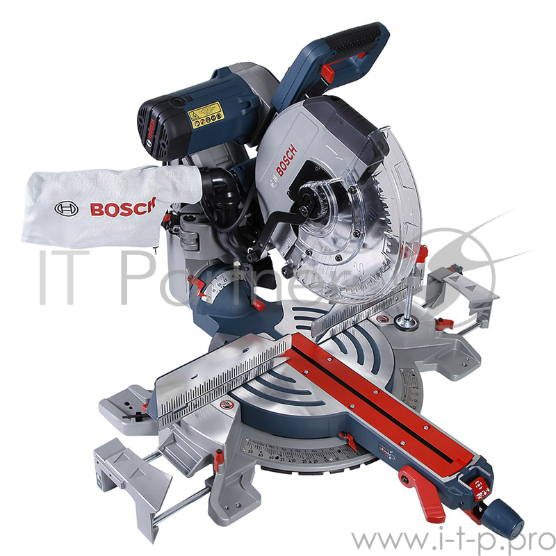 Пила торцовочная BOSCH GCM 12 GDL (0.601.B23.600) 2000Вт 3800об/мин круг 305x30мм гл.пропила 104мм