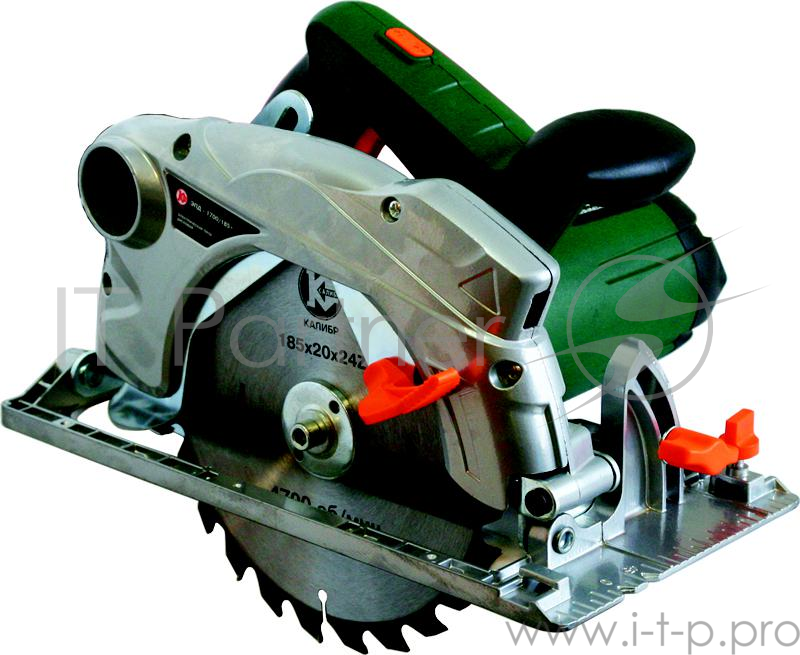 Пила циркулярная КАЛИБР ЭПД-1700/185+ 1.7кВт 185мм лазер