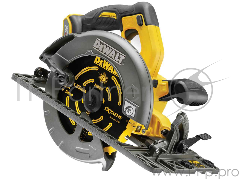 Пила циркулярная DEWALT DCS576N-XJ бесщеточная ручная flexvolt без акк.