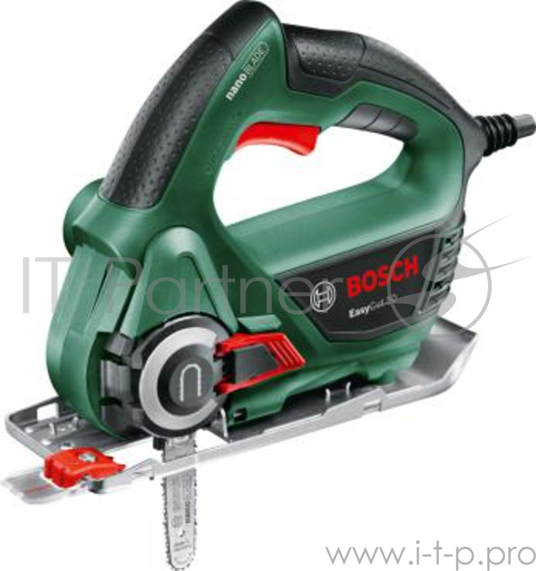 Мини-цепная пила BOSCH EasyCut 50 (0.603.3C8.020) 500Вт 0-7800об/мин 50мм в дереве 30мм в пластике