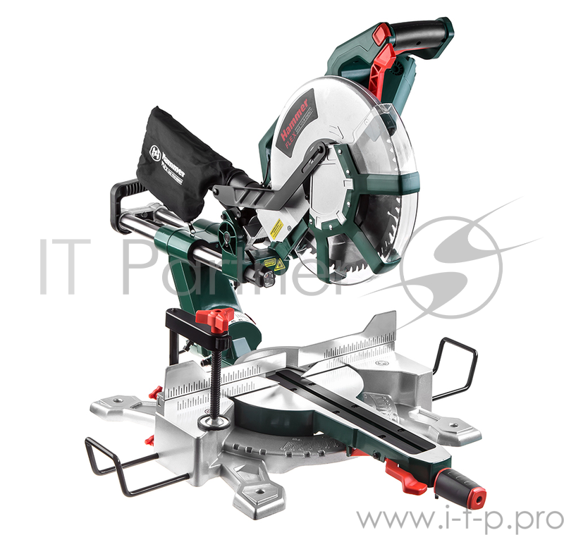 Пила торцовочная (стусло) Hammer Flex STL1800/305PL 1800Вт 5000об/мин круг 305мм гл. 110мм