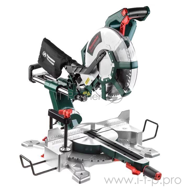 Пила торцовочная (стусло) Hammer Flex STL1800/305PL 1800Вт 5000об/мин круг 305мм гл. 110мм