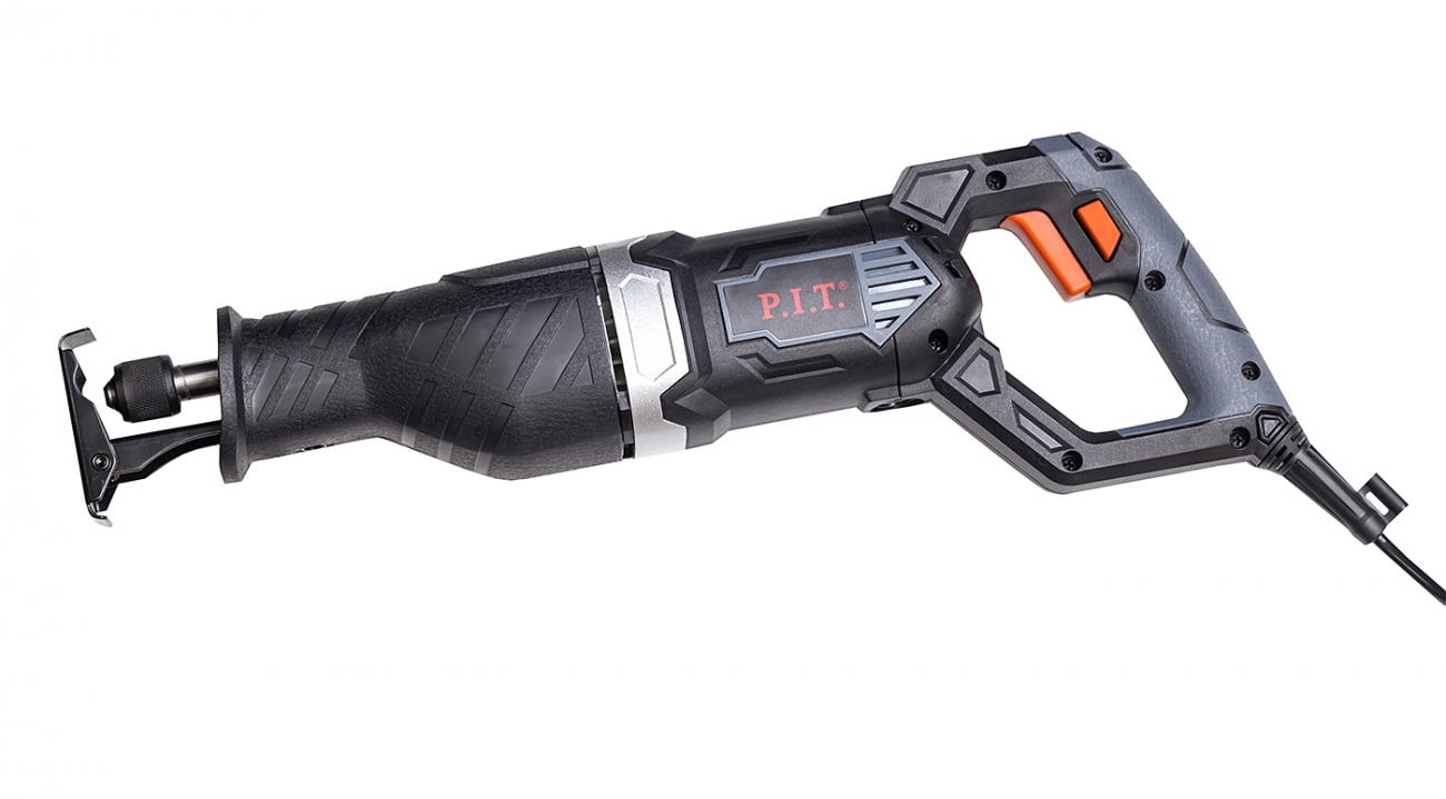 Пила сабельная PSA1200-C МАСТЕР 1200Вт, быстросъем-е креп-е,эл-я рег-ка скор-ти, пилка по дереву, ме, шт