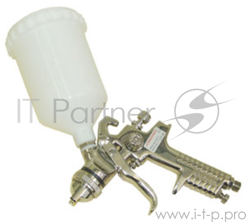 Краскопульт для компрессора JONNESWAY JA-6111 верхний бачок нейлон 0.6л, дюза 1.4мм