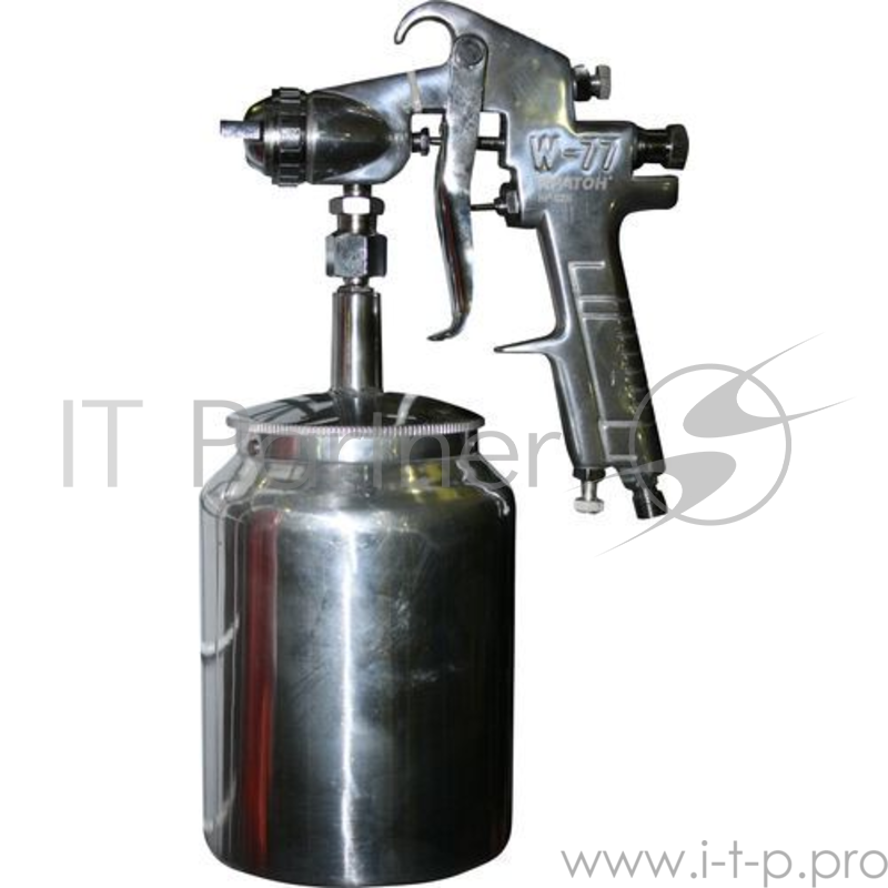 Краскораспылитель КРАТОН HP-02S нижн. бак 1л сопло 2мм 120-200л/мин 1.1кг