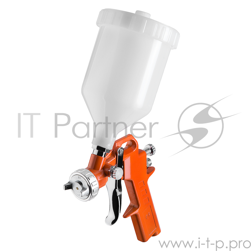 Краскопульт WESTER FPG-10PL HP, 0.6л верхн.бак (нейлон), 1.5мм, 3-4бар, 118-200л/мин