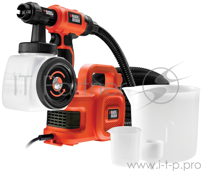 Краскопульт BLACK & DECKER HVLP400-QS напольный 450Вт HVLP