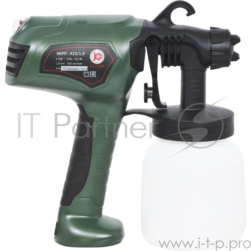 Краскопульт КАЛИБР ЭКРП-410/1,8 410Вт 700 мл/мин бачок 0.8л