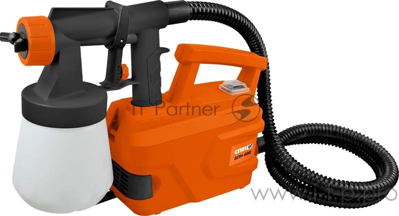 Краскопульт СПЕЦ БПН-600 напольный 600Вт 700мл емкость hvlp 600-1100мл/мин вязкость до 80дин/сек