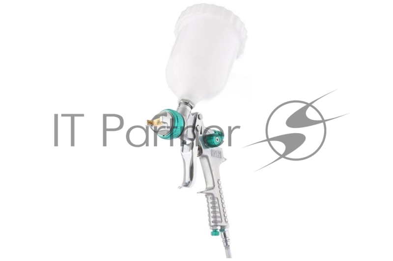 Краскопульт пневматический STELS ag 801 hvlp 57360 гравитационный сопло 1.5мм и 1.8мм