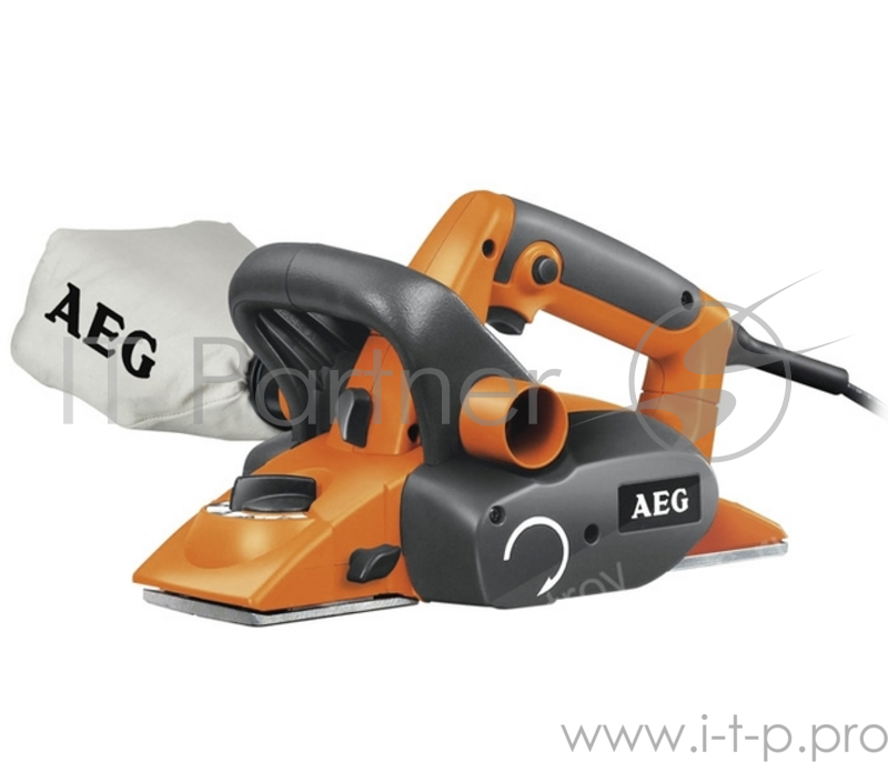 Рубанок AEG PL 750 750Вт 16000об/мин нож 82мм срез 0-2мм