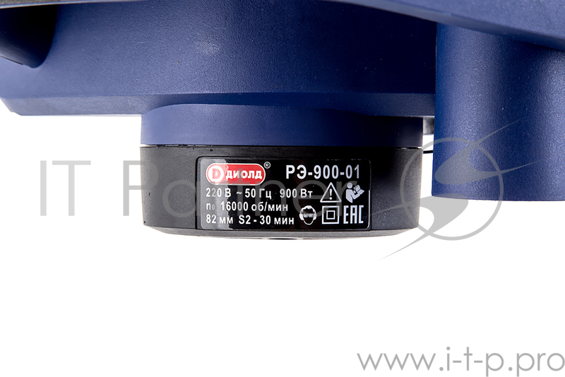 Рубанок ДИОЛД РЭ-900-01 с подставкой 900Вт 16000об/мин глуб.0-3мм шир.82мм фальц0-15.5мм 2.7кг