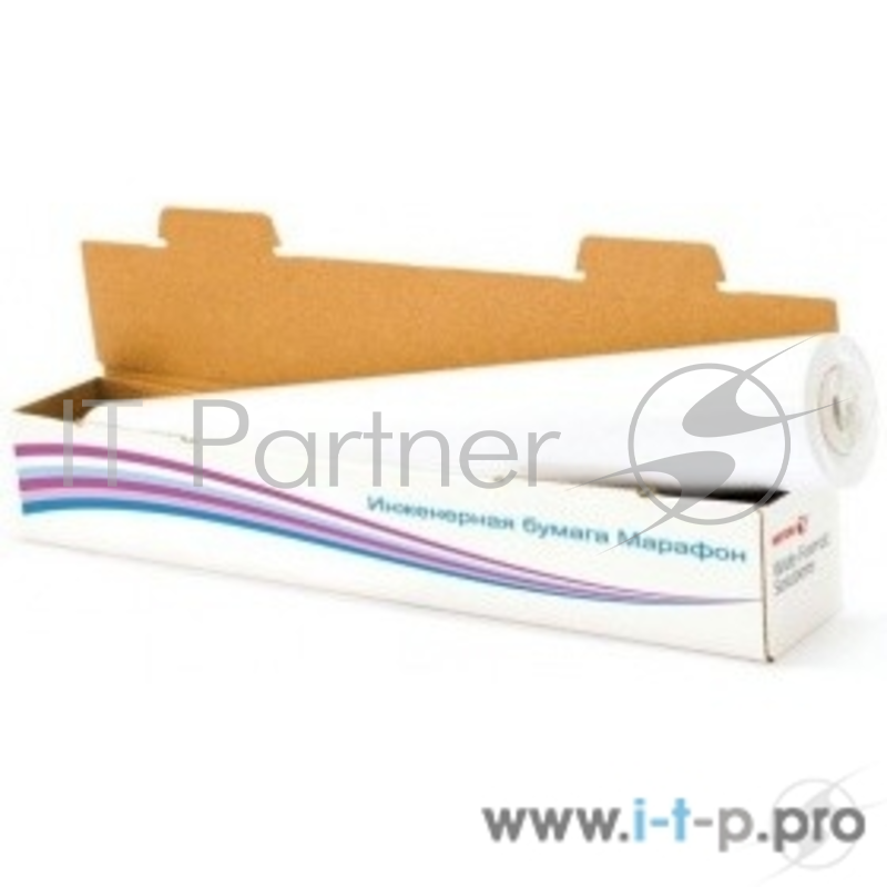 Бумага широкоформатная Xerox, Canon XEROX 450L90243M Инженерная бумага Марафон 75 г/м2, 0.914x150 м