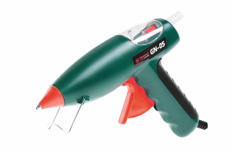 Пистолеты Hammer Flex GN-05 273272 116-006 {Клеевой пистолет 80 (20) Вт 20г/мин насадки, стержни 11.2 мм}
