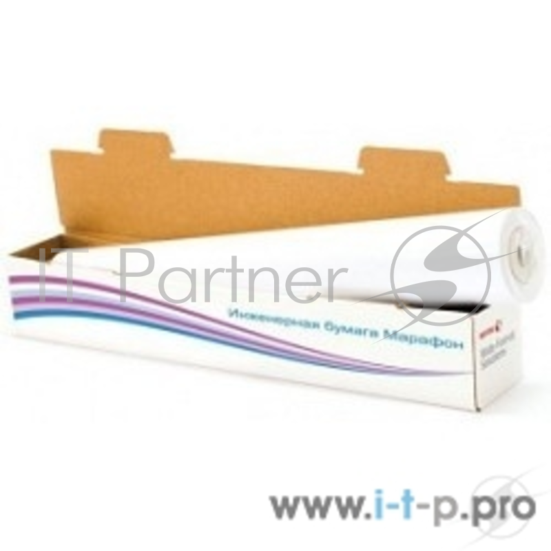 Бумага широкоформатная Xerox, Canon XEROX 450L90238M Инженерная бумага Марафон 75 г/м2, 0.594x150 м