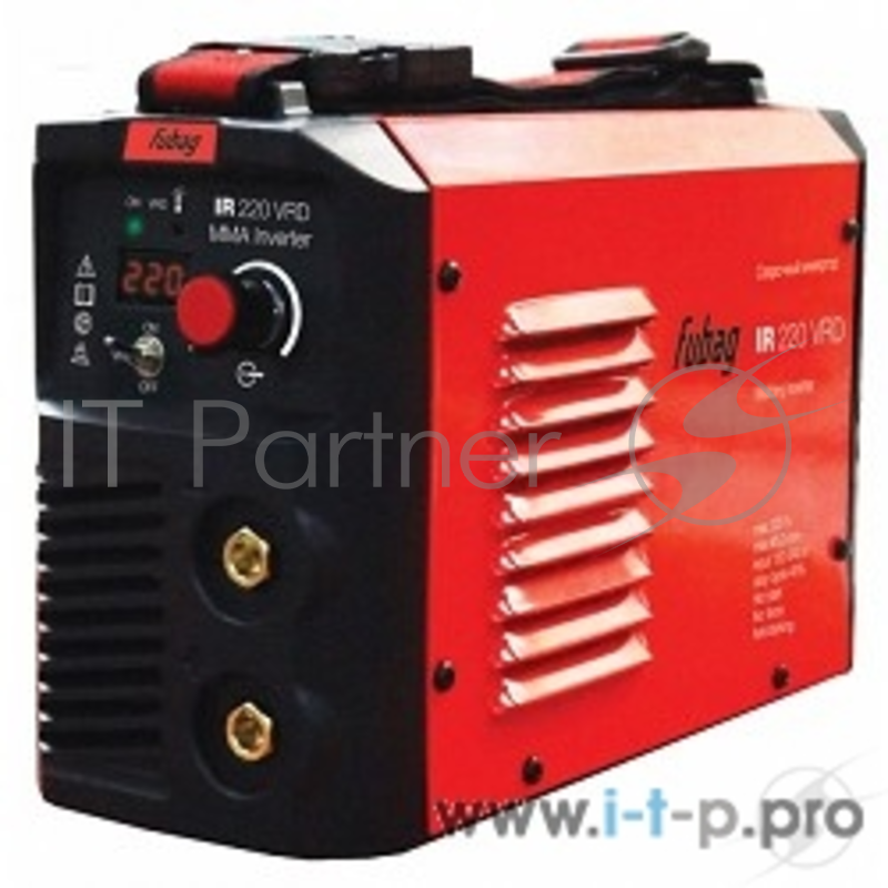 Сварочное оборудование, Инверторы FUBAG IR 220 VRD раб.напряжение 150-240В 38 024 {Ном. напряжение, В 220, Сварочн. ток, А 30-220, Вес, кг 4,5}