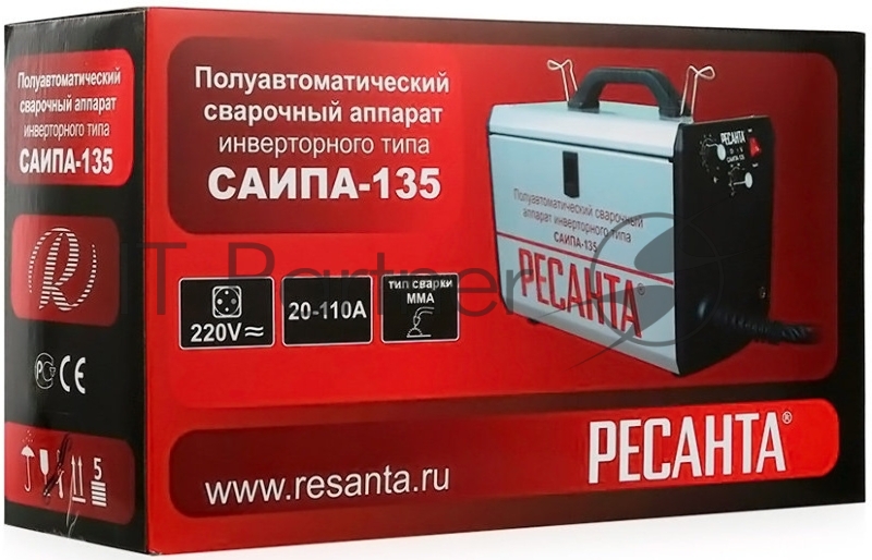 Сварочный аппарат инверторный п/а САИПА-135 Ресанта