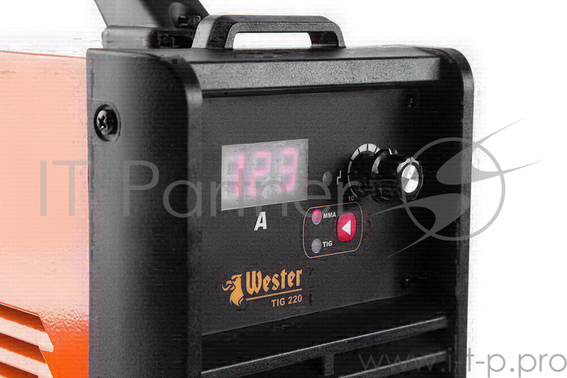 Инвертор сварочный WESTER TIG 220 10-220A 120-260B ПВ70% 1.6-5.0мм