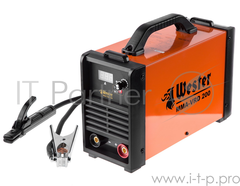 Инвертор сварочный WESTER MMA-VRD 200 10-200A 120-260B ПВ70% 1.6-5.0мм