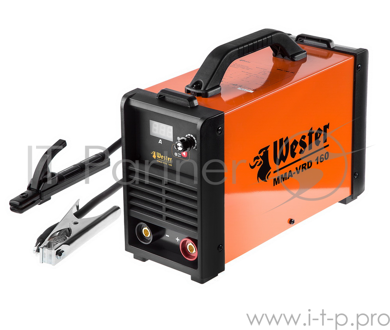 Инвертор сварочный WESTER MMA-VRD 160 10-160A 120-260B ПВ70% 1.6-4.0мм