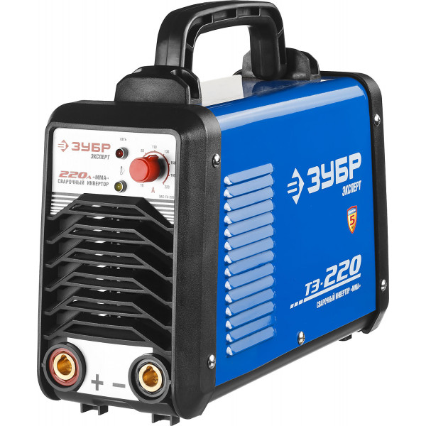 Инвертор ЗУБР ЭКСПЕРТ ЗАС-Т3-220 220В 220А MMA IGBT 64кг
