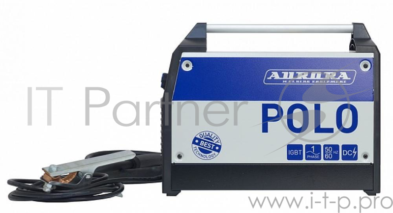 Сварочный синергетический полуавтомат AURORA POLO 160 IGBT 4,9 кВт, 220В, 0.6-0.8 мм, 5,5 кг